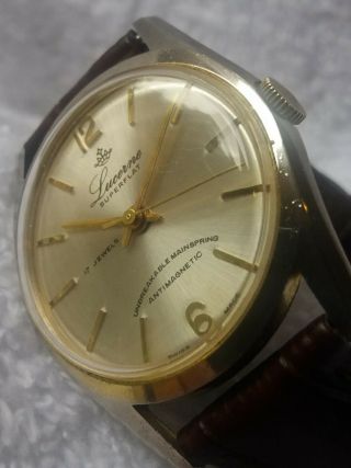 Vintage Lucerne 17 Jewels Superflat Watch