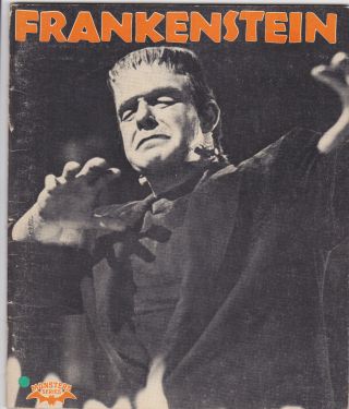 Vintage Frankenstein Ian Thorne Crestwood House Monsters Series 1977 Paperback