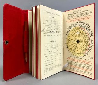 [photography] Wellcome Photographic Exposure Calculator Handbook And Diary 1940