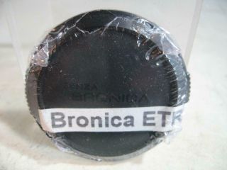 Zenza Bronica Etr 58mm Front Lens Cap Snap On Style With Very Little Usage M