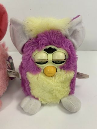 Furby Baby & Adult Furby 1999 TOY TIGER VINTAGE Set Of 2 - not 3