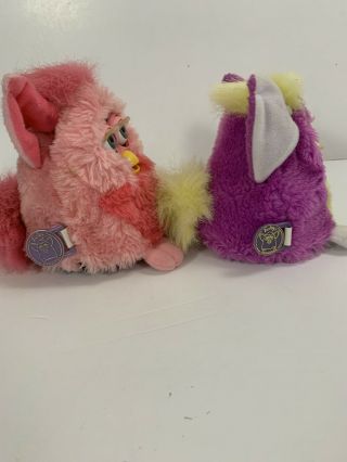Furby Baby & Adult Furby 1999 TOY TIGER VINTAGE Set Of 2 - not 8