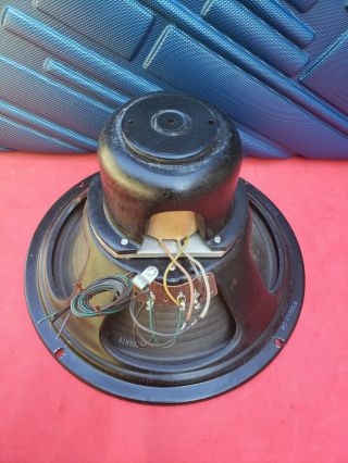 12 " Rola Field Coil Speaker 285725 - Ao - 21055 - 2 708 Ohm Hi - Fi Tube Amplifier