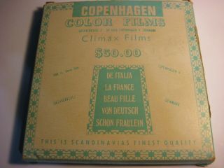 Vintage 8mm Climax Film.  Aldult Erotic.  Copenhagen Color Films.