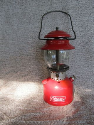Vintage Coleman Model 200 Lantern Dated 3 - 69 Made In Canada Vgc