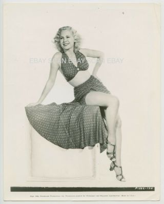 Lyda Roberti Sexy Leggy Vintage Portrait Photo 1934