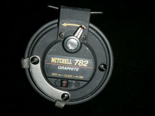 Vintage Mitchell 782 Graphite Mooching Fly & Downrigger Reel Wow