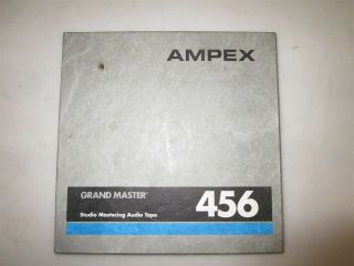 Ampex Grand Master 456 Reel Of 1/2 " X 10.  5 " Recording Tape