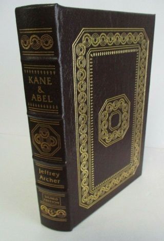 Jeffrey Archer Kane & Abel Easton Press Signed Collector Edition,  2012 Leather