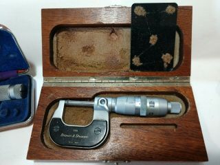 Vintage Brown and Sharpe micrometer caliper 5