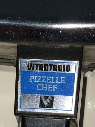 Vintage Vitantonio Pizzelle Chef Automatic Italian Cookie Waffle Pancake Maker 7