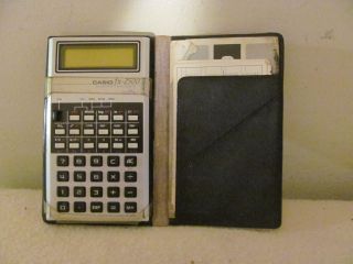 Vintage Casio Fx - 2500 Scientific Calculator