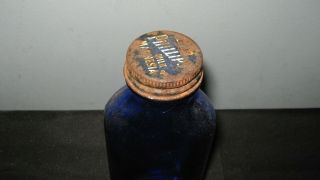 Vintage Phillips Milk of Magnesia Blue Bottle 5 