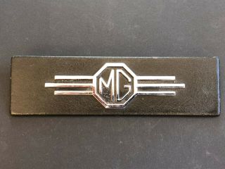 Mg Badge - Vintage Metal Logo Emblem - Interior Dash Panel