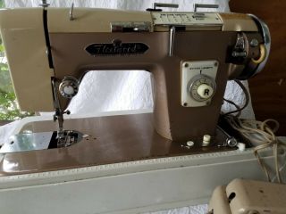 Fleetwood Vintage Japanese Vintage Sewing Machine Heavy Duty Zig Zag