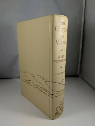 THE GRAPES OF WRATH Unknown Edition JOHN STEINBECK 1939 3