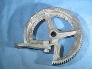 Vintage Holsclaw Pipe/tubing Bender 4 - 10 Gear Only For 5/8 O.  D.  Tubing