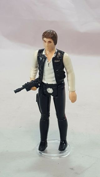 Vintage Star Wars Kenner Han Solo 100 Complete Small Head Nm