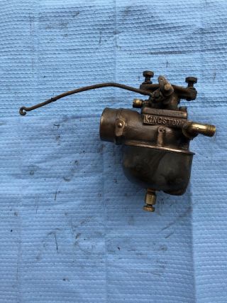 Vintage Briggs And Stratton Model “b” Engine Kingston Carburetor (f3821)