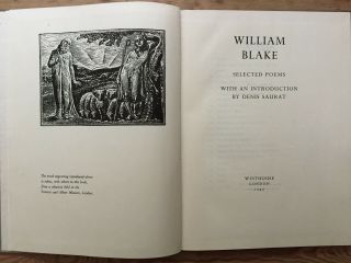 1947 William Blake: Selected Poems - Illustrated - First Edition