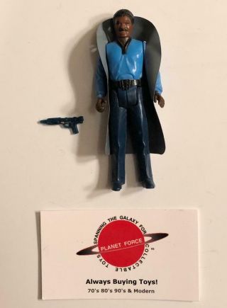 1980 Lando Calrissian Complete Vintage Star Wars Esb Kenner Figure