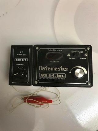 Vintage Radio Control Ace Datamaster Pulse Duration Meter