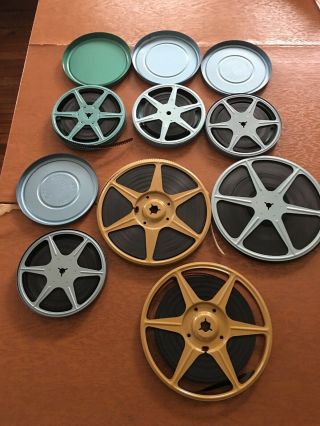 7 - Regular And 8mm Family Home Movies.  1950 