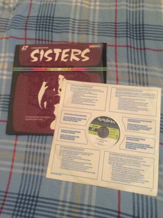 Sisters Brian DePalma Film Vintage 1983 Made Great Britain Laserdisc Laser Disc 2