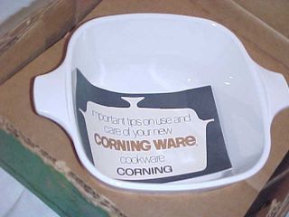 Vtg Corning Ware Spice of Life 2 3/4 Cup Pan w/Plastic Lid Orig Box Instruct 4