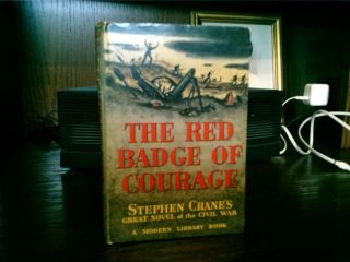 The Red Badge Of Courage.  Stephen Crane Modern Library Hc 1951.