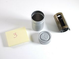 Leica Leitz Film Cassette With Film And Metal Canister 3 - Rl