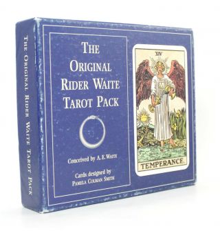 The Rider Waite Tarot Pack Us Games Vtg 1993 Complete Deck Of 78 Cards
