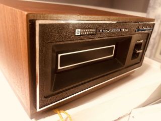 Vtg 1970s General Electric Ge 8 Track Tape Player Td 081.