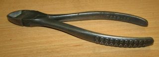Vintage Snap - On Usa Old Grip Wire Cutter 86 Side Cutter