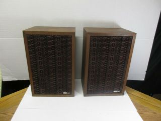 Vintage Utah M - 88 Bookshelf Speakers 8 " 3 Way