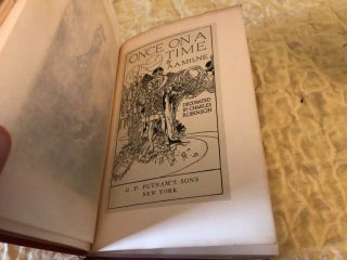 ONCE ON A TIME by A.  A.  Milne Charles Robinson HC 1922 1st edition 6