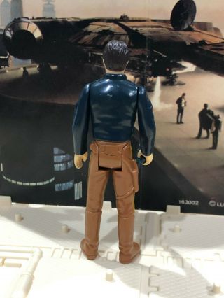 Vintage Star Wars Han Solo Bespin Outfit ESB Kenner Complete Action Figure 2