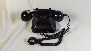 Pottery Barn Cordless Grand Phone Black Vintage 841 - 040 2