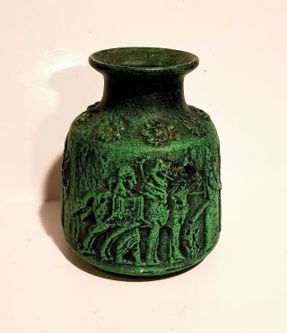 Rare Scheurich 331 - 15 Vase,  Ancient Greese Vintage German Ceramics,  Collectable,