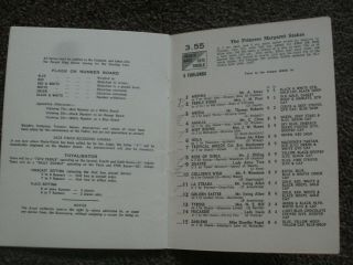 vintage Ascot horse racing programmes 5