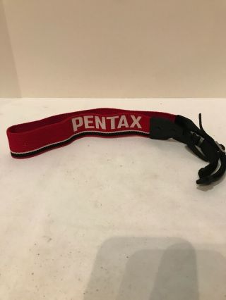 Pentax Vintage Black / Red / White Camera Neck Strap 1980’s