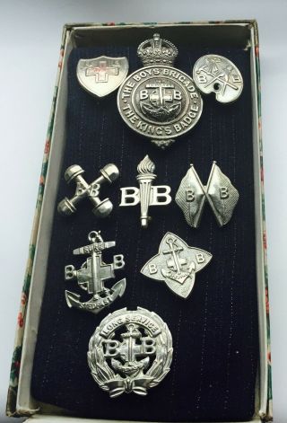 Vintage Boys Brigade The Kings Badge & Others.