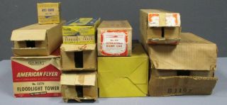 American Flyer S Gauge Postwar & Ho Vintage Accessory Empty Boxes [10]/box