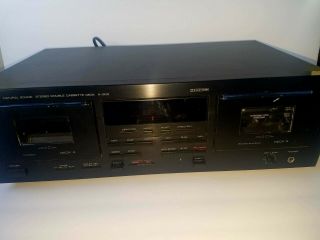 Yamaha Natural Sound Dual Cassette Player 1 K - 902