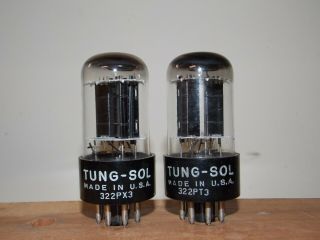 Tung - Sol 6sn7gtb Vacuum Tubes Matched And Guaranteed Test As Nos