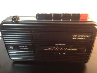Vtg Ge General Electric 3 - 5301b Cassette Tape Player Recorder