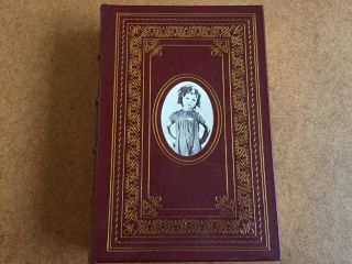 Easton Press Child Star Shirley Temple Black Signed Edition Leather Bound Book