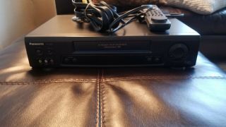 Panasonic Pv - 7665s Vcr Vhs Player/recorder Great With Remote