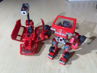 VINTAGE 1984 Ironhide Transformers G1 Near Complete W/ Tech,  Weapons 3