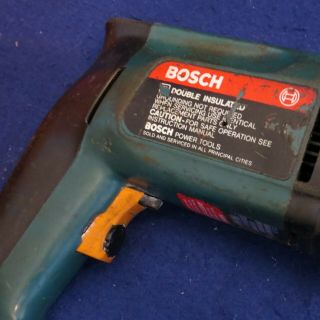 Bosch Bulldog Rotary Hammer Drill 11210VSR Electric w/Vtg Carrying Case 8